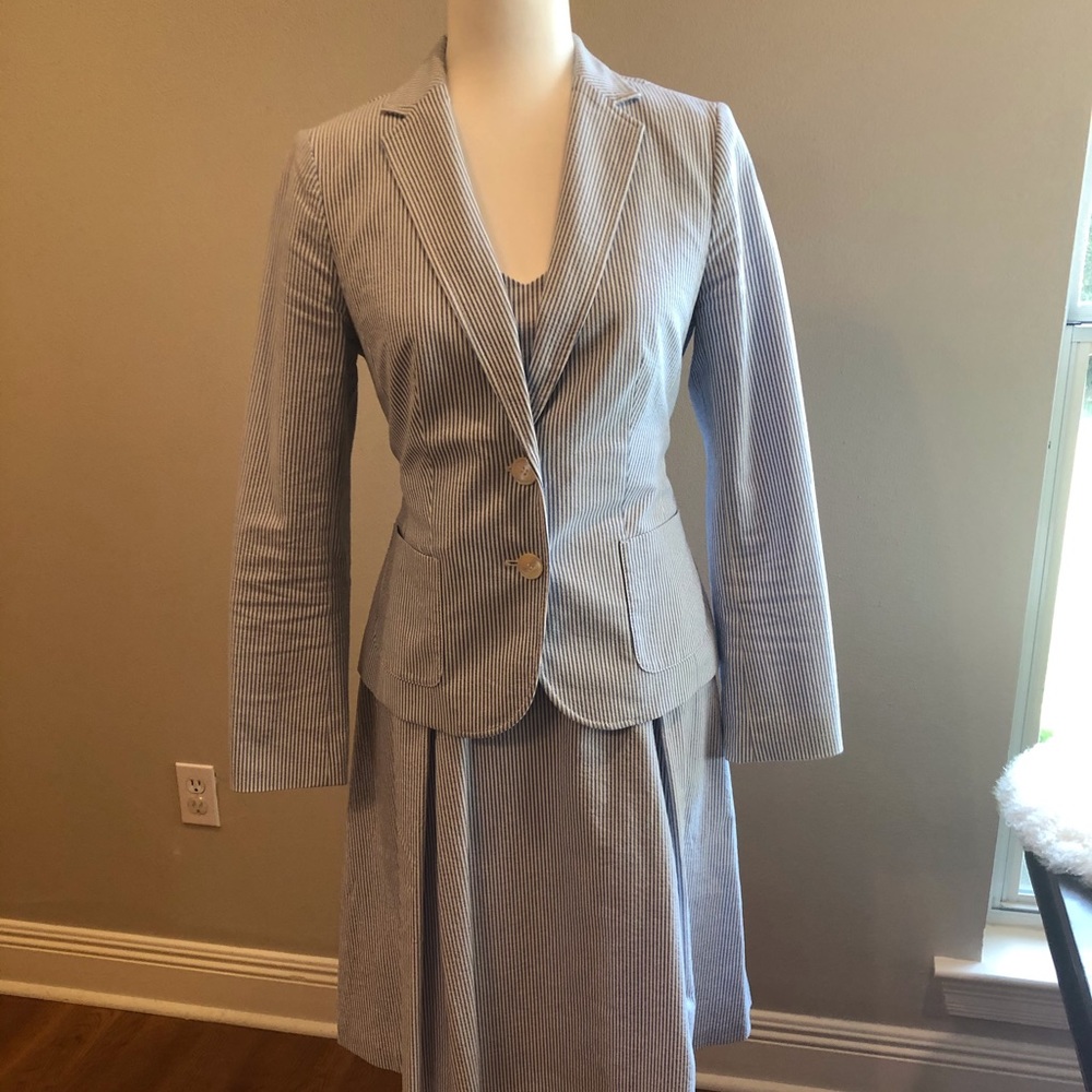 Talbot Seersucker 3 piece suit